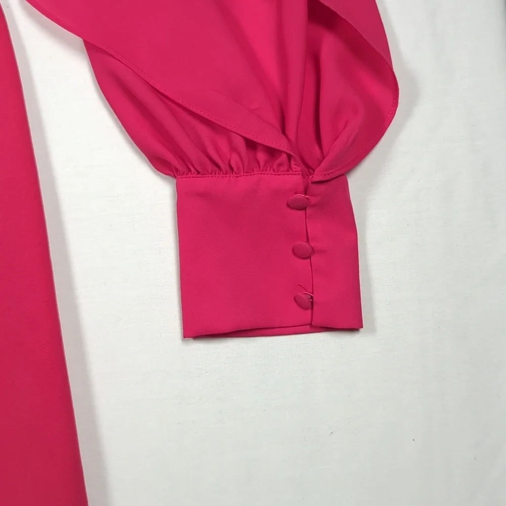 Zara Basic Women's Pink Dress Size M - Picture 3 of 11